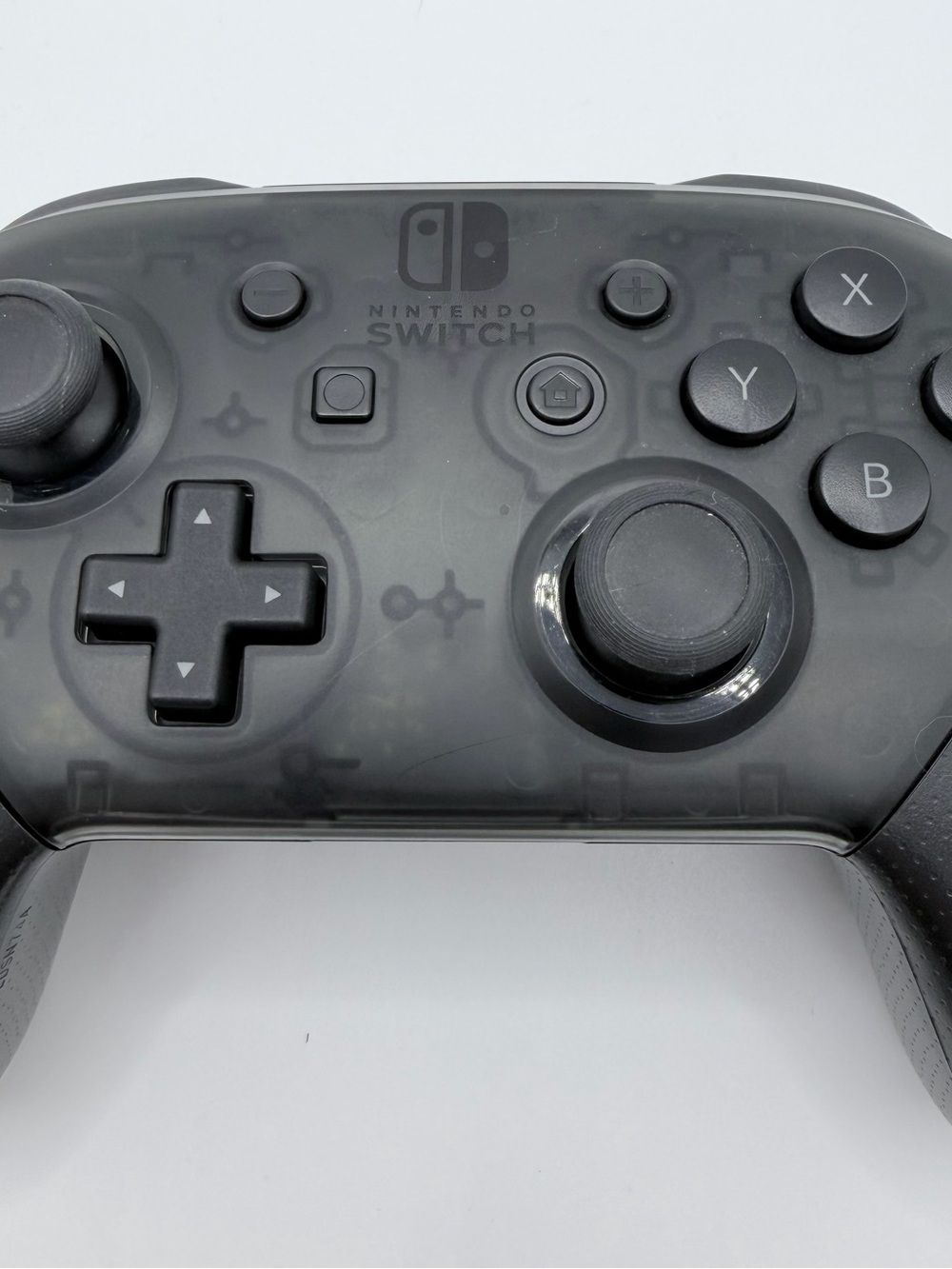 Nintendo Switch Pro Controller - Transparent Black